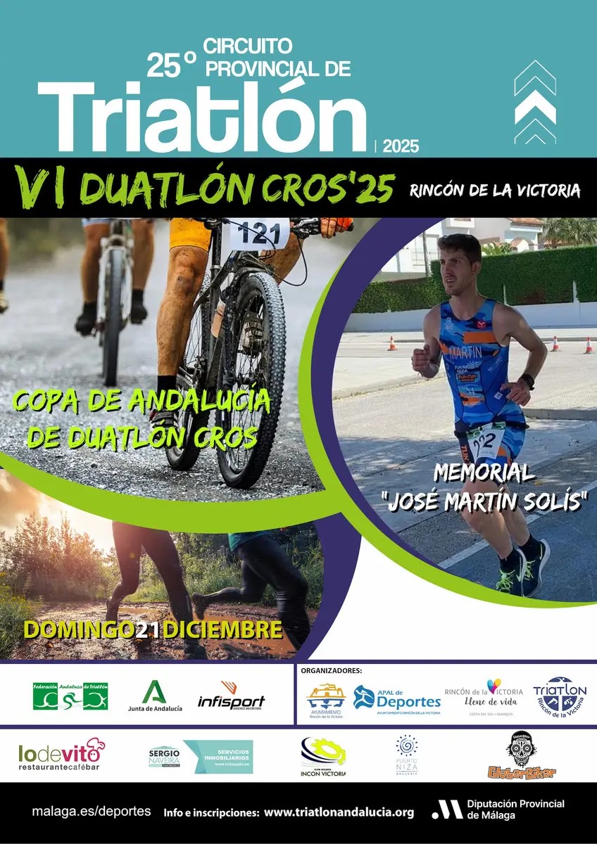 VI DUATLÓN CROS RINCÓN DE LA VICTORIA Memorial José Martín Solís